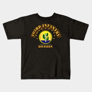 103rd Infantry Division - Cactus Kids T-Shirt